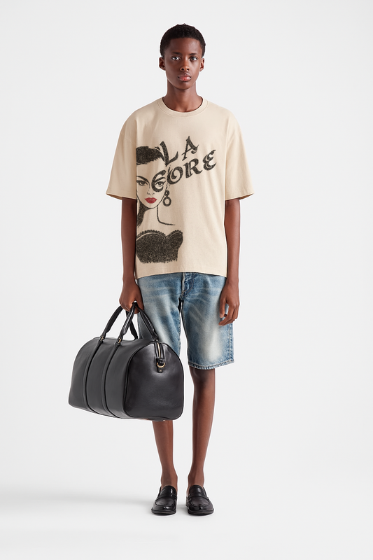 Vintage print La’Core T-shirt