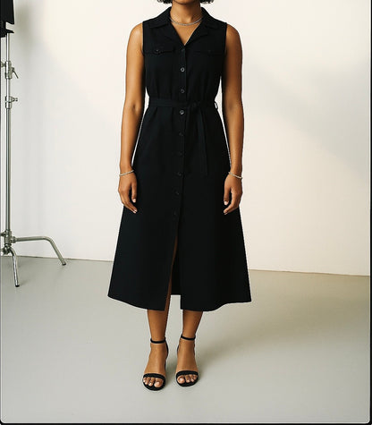 Women's High collar dress