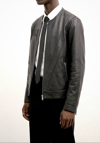 La’Core Men’s Grain Leather Jacket